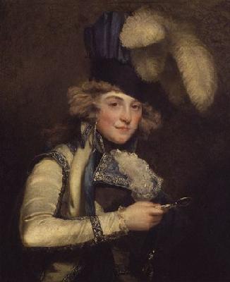 John Hoppner Portrait of Dorothy Jordan oil painting image